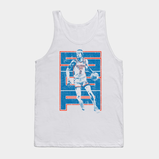 Shai Gilgeous Alexander (Variant) Tank Top by huckblade